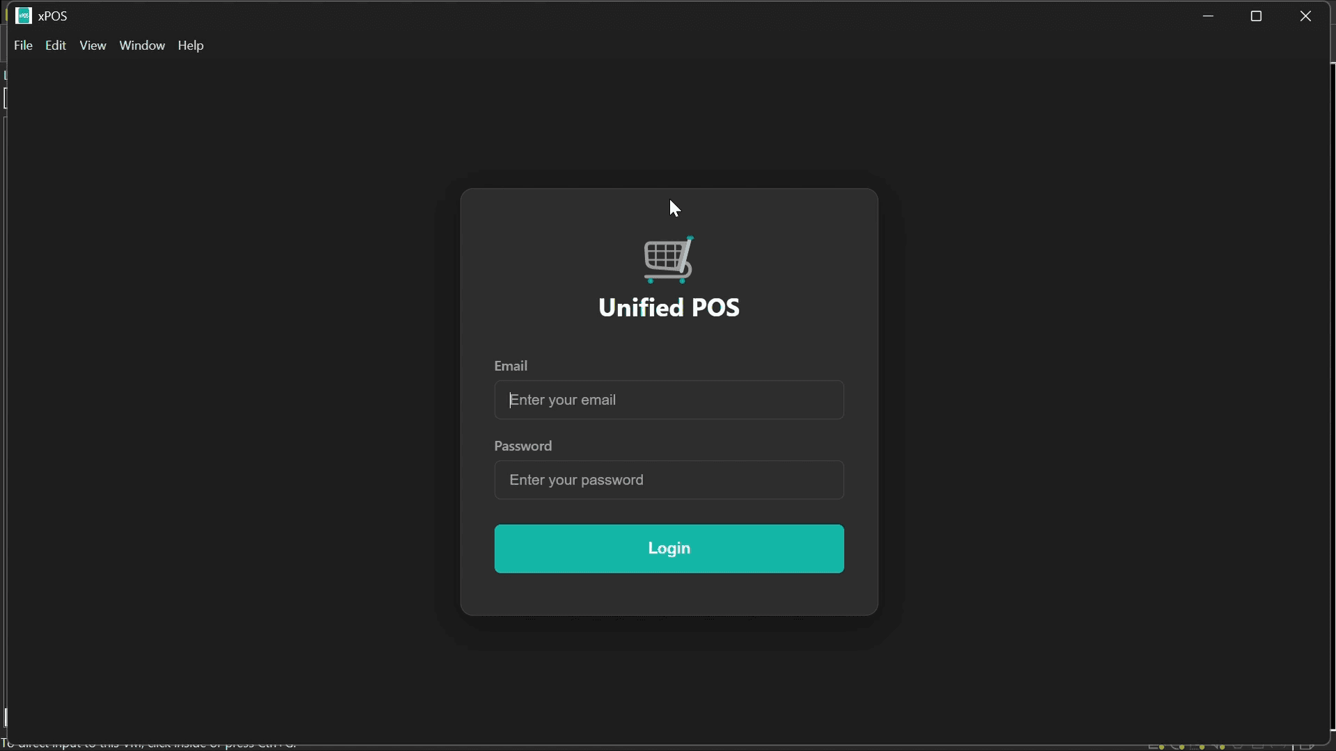 Unified POS screenshot